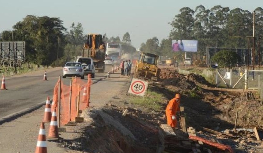 Por conta das obras de duplicação BR 163 será interditada nessa sexta-feira
