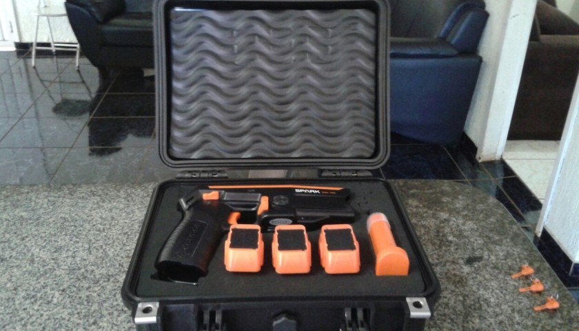 Polícia de Capitão recebe arma não letal