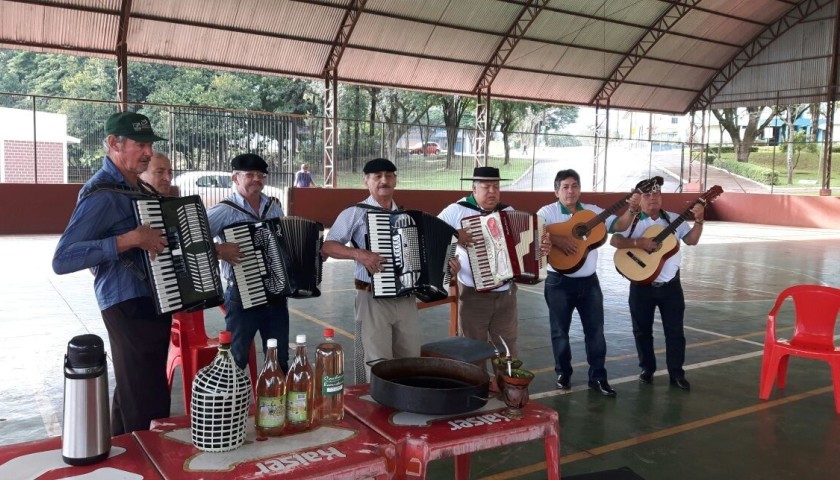 Mateada acontecendo neste sábado em Capitão na Praça São Cristovão