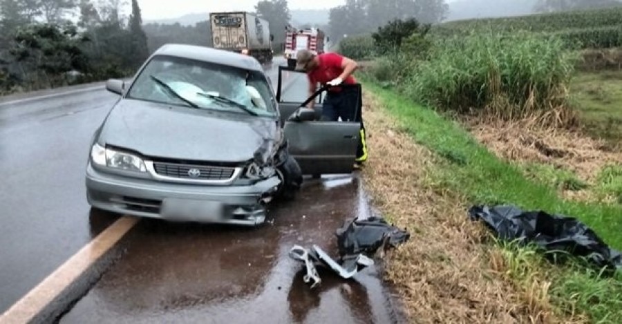 Jovem Morre Em Acidente Entre Carro E Moto Na BR 163 Em Capanema