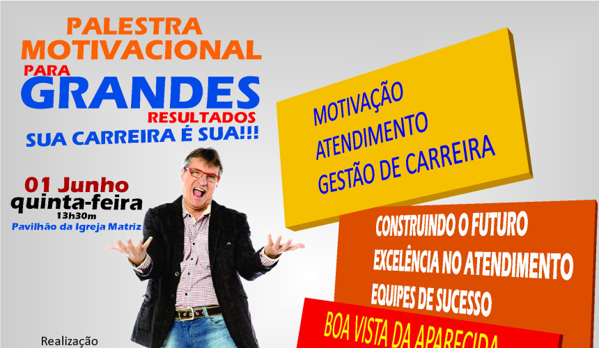 Prefeitura de Boa Vista da Aparecida oferece palestra motivacional para colaboradores