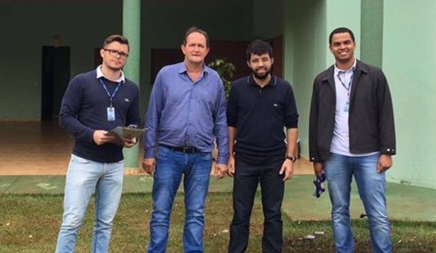 Departamento de Planejamento da AMOP faz visita técnica em Três Barras do Paraná
