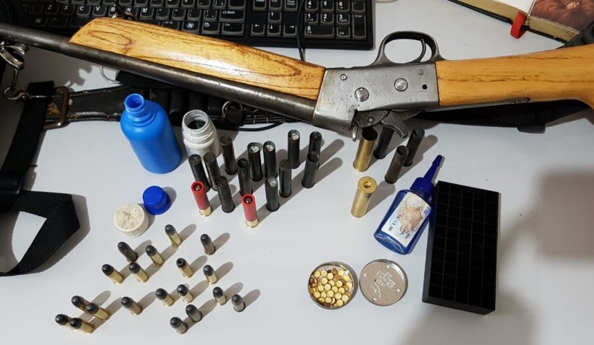 Polícia Ambiental prende homem em Nova Prata portando arma de fogo e munições