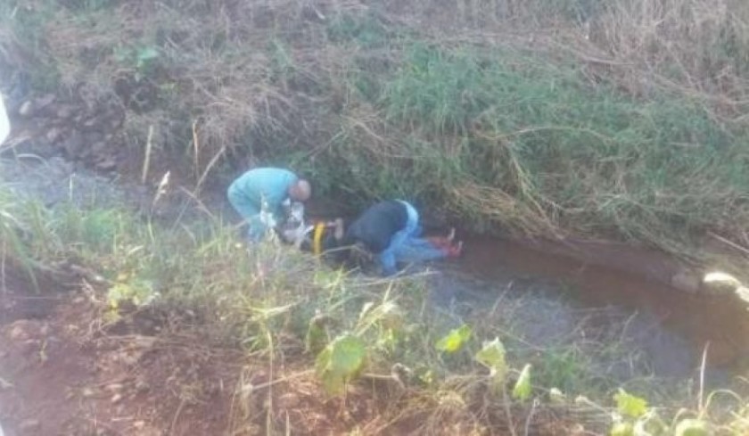 Embriagado, homem cai em riacho e mobiliza socorristas em Boa Vista da Aparecida