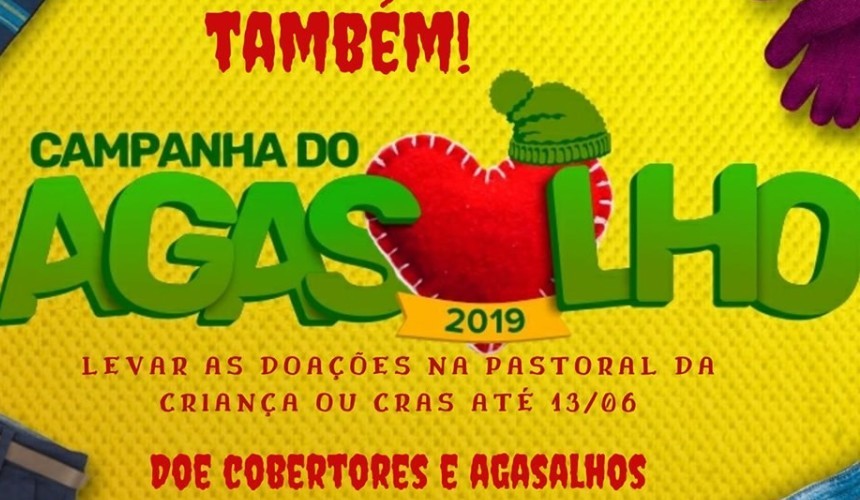 Semas Cap Leonidas Marques e Pastoral da Criança iniciam a Campanha do Agasalho 2019