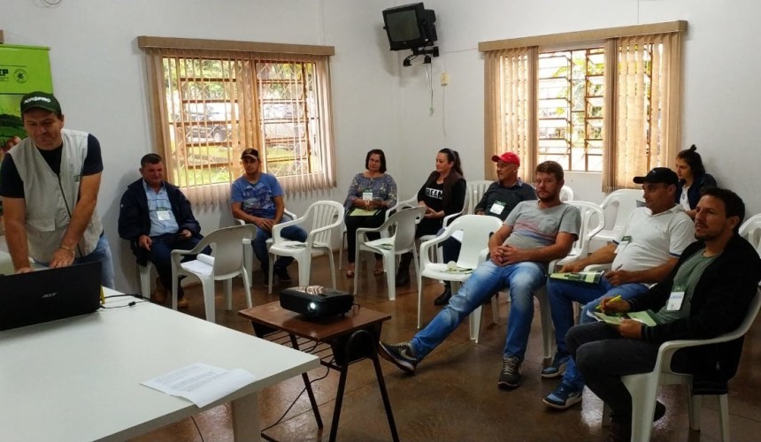 Aconteceu hoje o ultimo dia do curso de capacitação sobre olericultura em Capitão