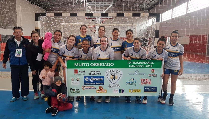 Handebol feminino de Capitão está na semifinal do Campeonato Paranaense chave Prata