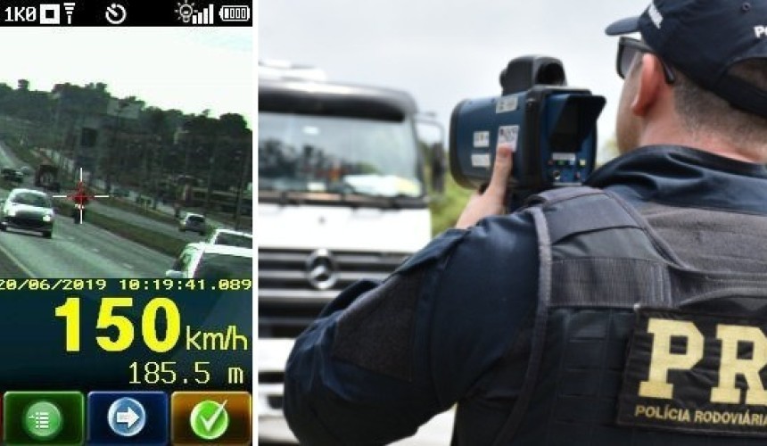 Em dois dias, PRF flagra 188 ultrapassagens proibidas no Paraná