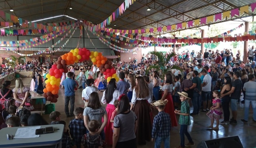 Festa Junina da Escola Laurindo Parmigiani supera a expectativas