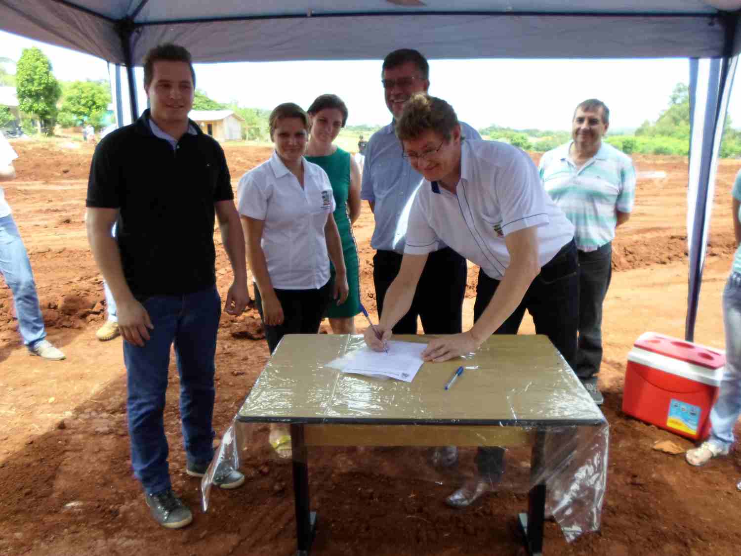 Assinado em Capitão ordem de serviço para início das obras da escola de R$ 3,5 mi