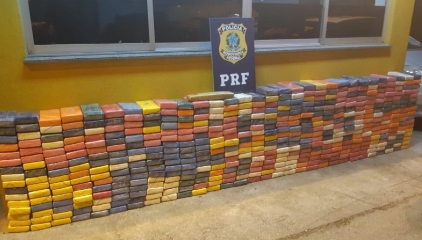PRF apreende meia tonelada de cocaína