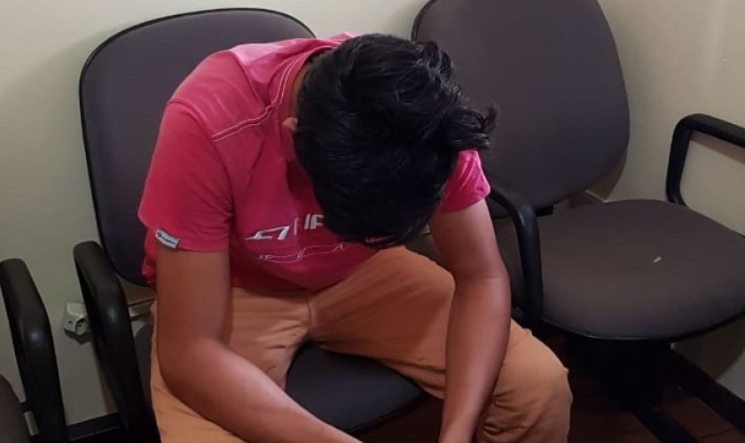 Policia Civil de Capitão e Militar de Santa Lúcia apreendem menor com motocicleta sem documentação