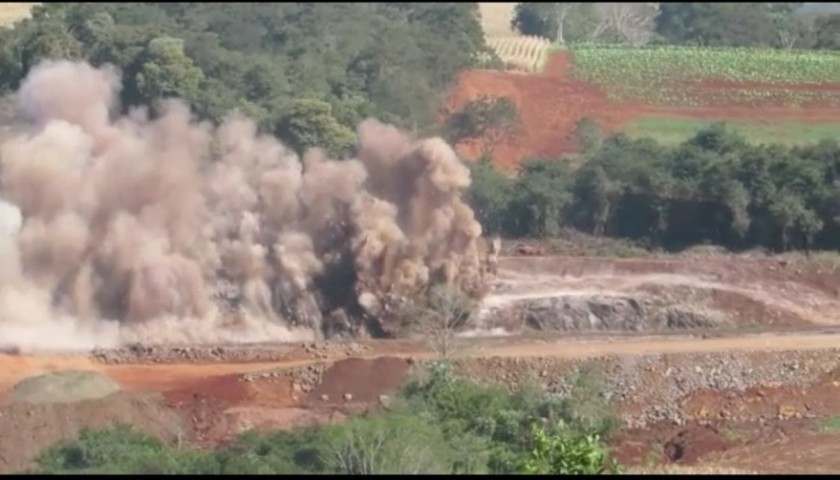 BR 163 será interditada hoje ao meio dia em Capitão para detonação de rochas
