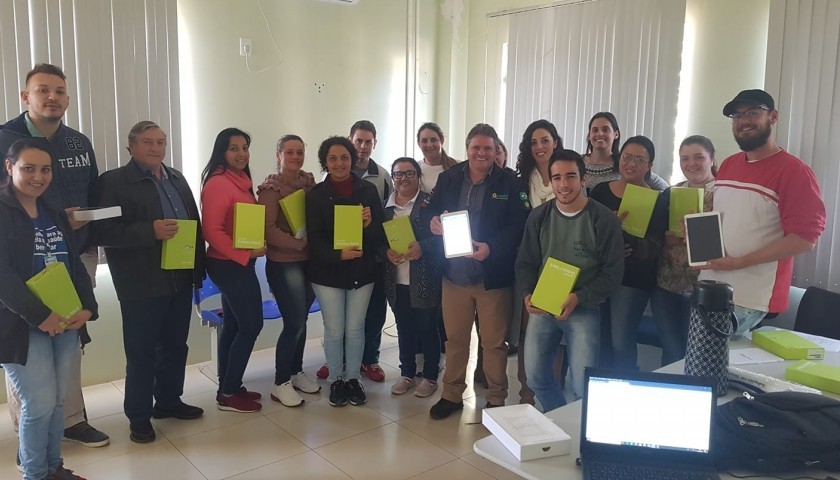 Saúde de Capitão recebe 35 Tablet’s para a modernização do atendimento a população