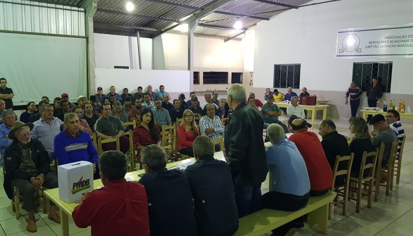 MDB realiza convenção em Capitão