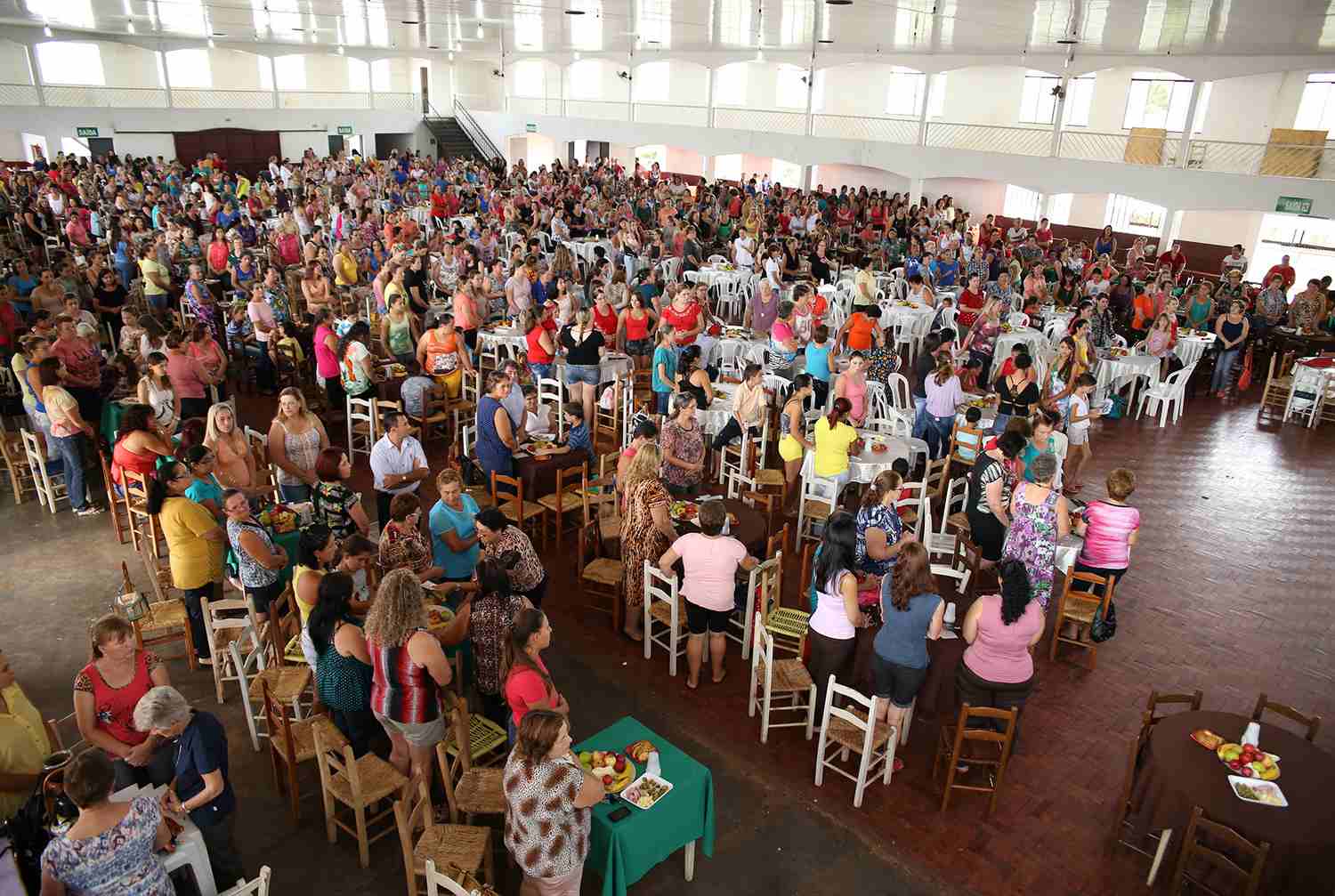 Em Nova Prata do Iguaçu, mulheres lotam o Sinuelo da Paz 