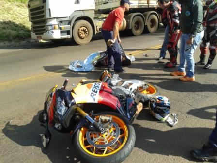 Motociclista morre na BR 163 em Capitão L. Marques