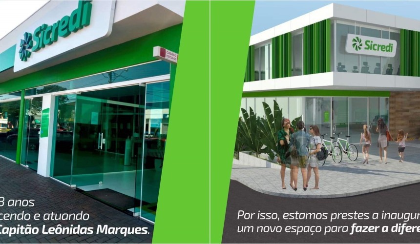 EXPECTATIVA: Sicredi se prepara para inauguração da nova agencia em Capitão