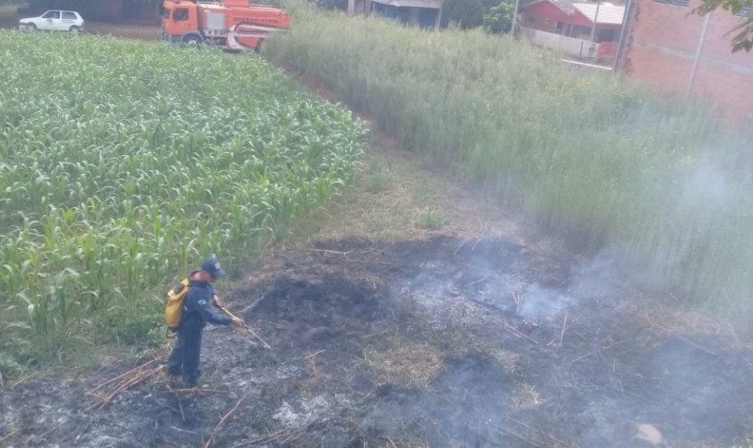 Defesa Civil de Capitão alerta para aumento de incêndios nesta época de estiagem