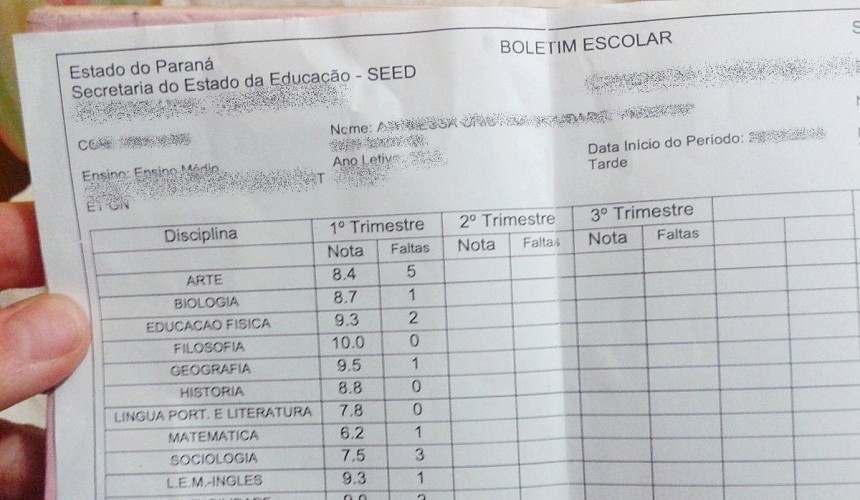 Colégios estaduais de Capitão iniciam nesta quinta-feira a entrega dos boletins