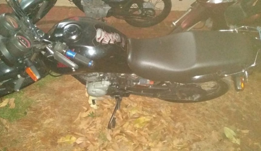 Polícia prende homem sem CNH conduzindo motocicleta com motor adulterado em Capitão