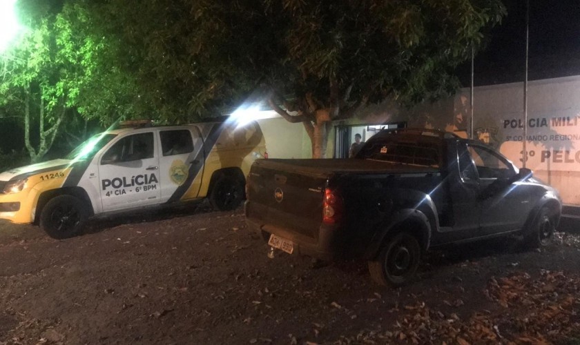 PM recupera veículo furtado momentos após o ocorrido em Capitão