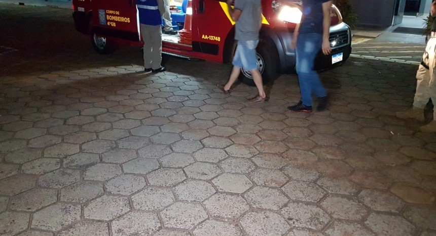 Homem é detido pela PRF após cair de moto na rodovia BR-163, em Lindoeste