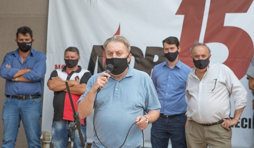 MDB de Boa Vista da Aparecida lança Dr. Wolnei Savaris candidato à prefeito