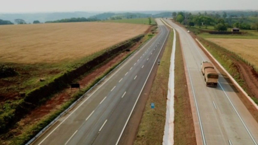 Ministério libera mais 9 km de pista dupla da BR-163 entre Santa Maria e Lindoeste
