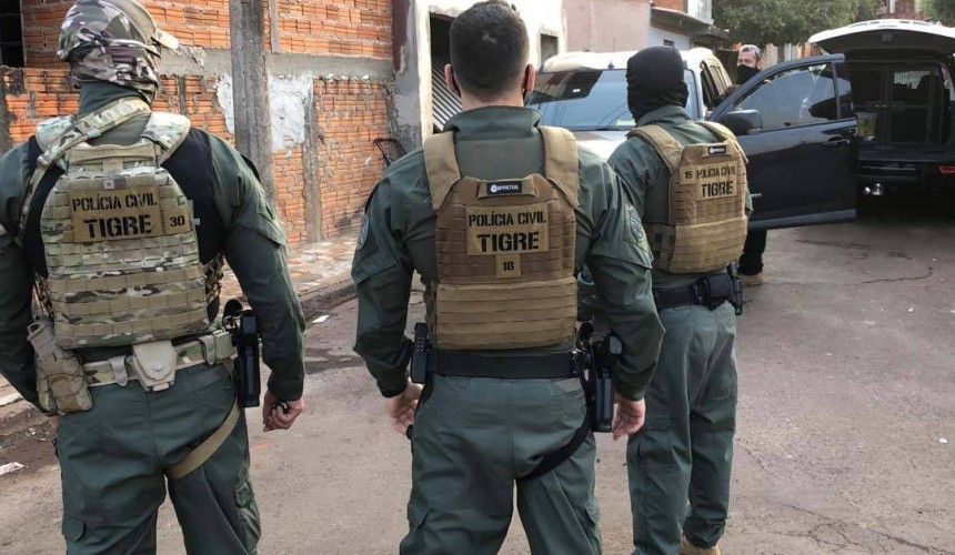 Megaoperação combate crime organizado na divisa do Paraná e São Paulo