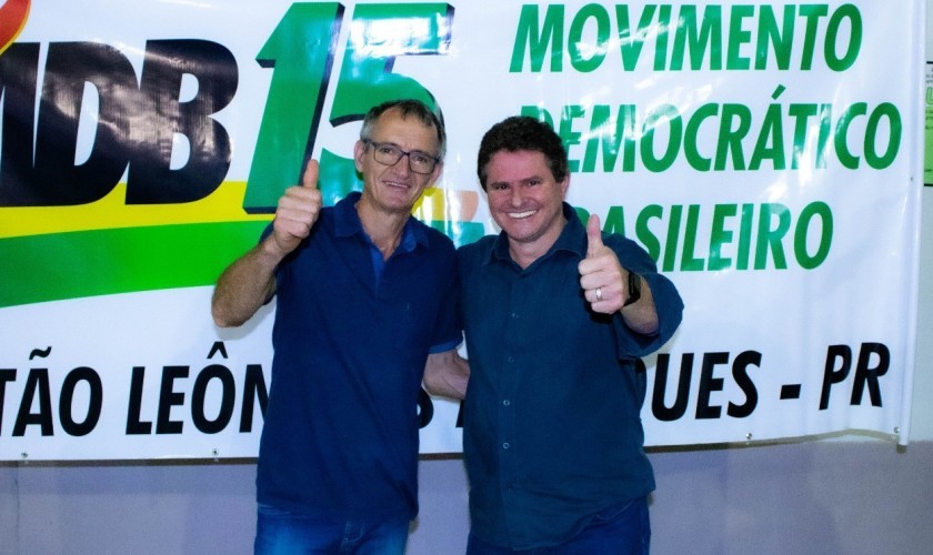 MDB de Capitão lança Claudio Quadri candidato à prefeito e PP indica Luiz Vieira para vice