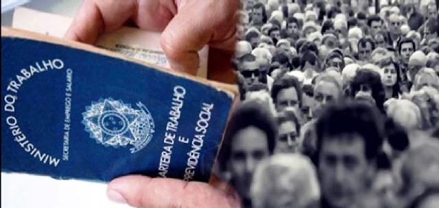 1,3 milhao ficaram sem empregos no Brasil em três meses
