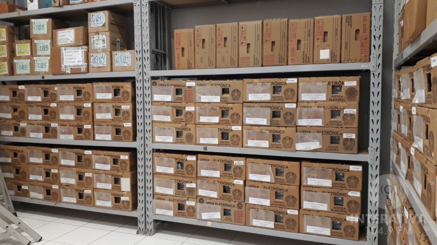 Eleições 2020: Urnas eletrônicas já estão prontas para testes em Capitão