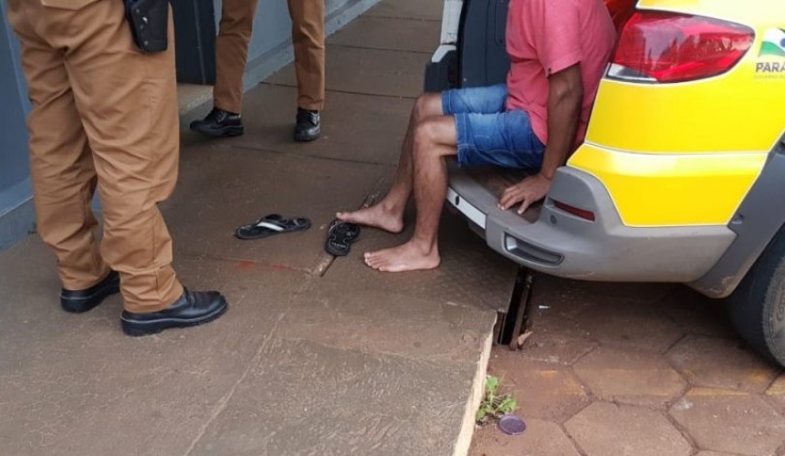 Homem é detido acusado de abuso sexual em Cascavel; Ele teria passado a mão em uma menina de cinco anos