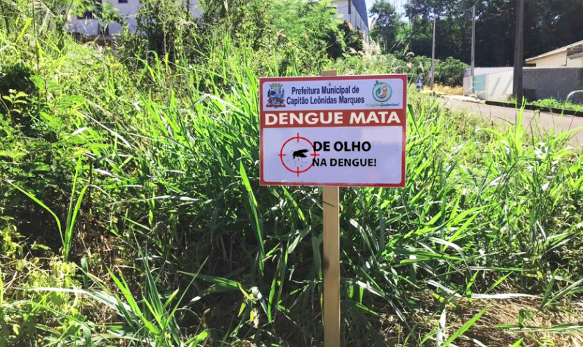 Saúde de Capitão alerta para os cuidados no combate a dengue