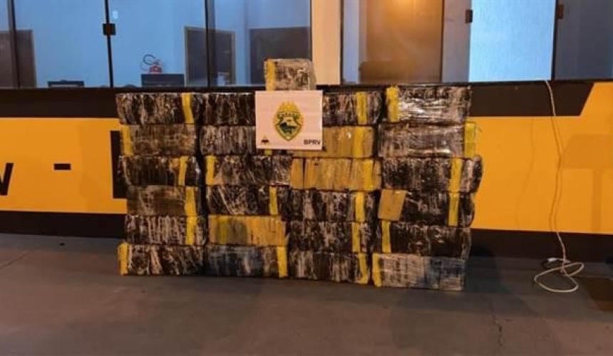 Morador de Toledo é preso com quase meia tonelada de maconha