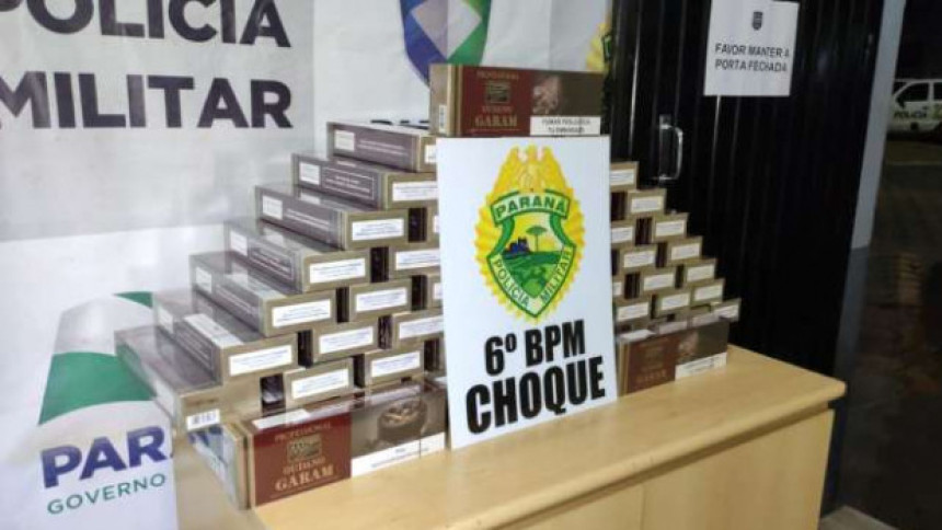Idosa é detida pela PM com 63 pacotes de cigarro na rodoviária de Cascavel