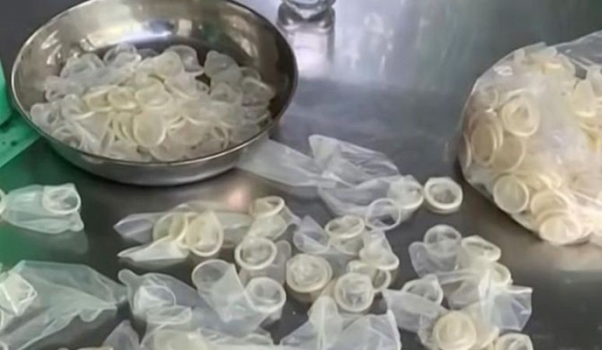 Internacional: Polícia apreende 345 mil preservativos reutilizados vendidos como novos