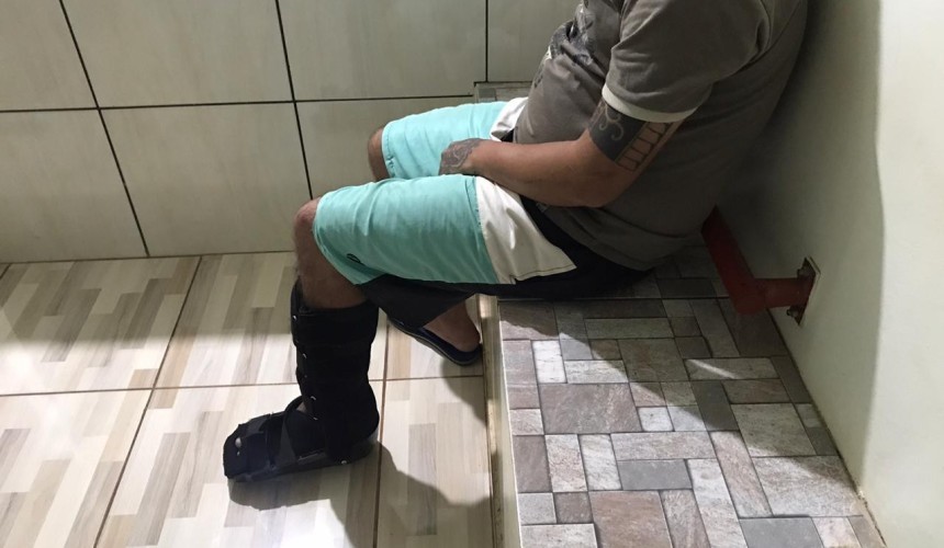 ROTAM apreende homem por furto, em Lindoeste