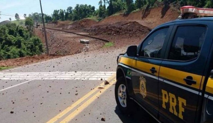 Detonação de rochas interditará BR-163 por pelo menos 3 horas nesta terça (06)