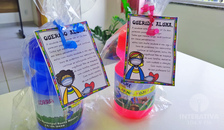 Escola Santa Mônica realizará drive-thru para presentear os alunos em Capitão