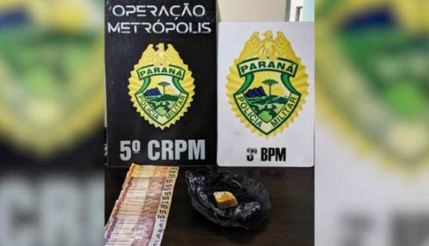 No Sudoeste, PM apreende crack e 2,5 mil maços de cigarros contrabandeados