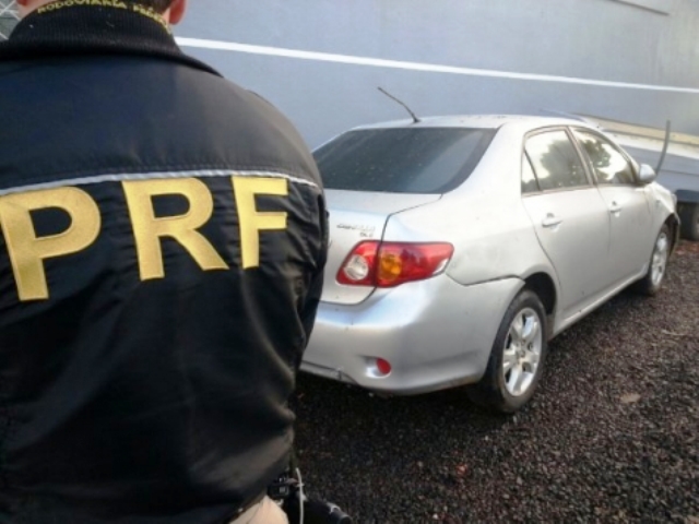  Rapaz é preso após bater carro roubado na BR 163 em Capitão