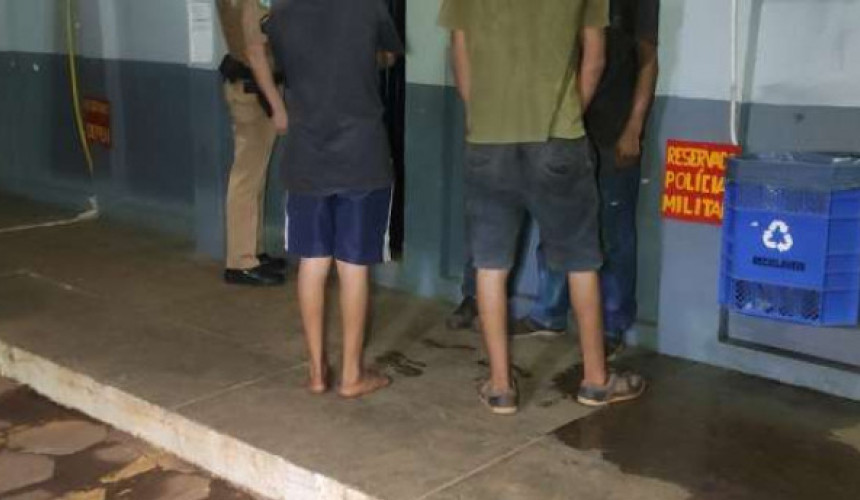 PM detém suspeitos de furtos em Capitão, Santa Lúcia e Lindoeste