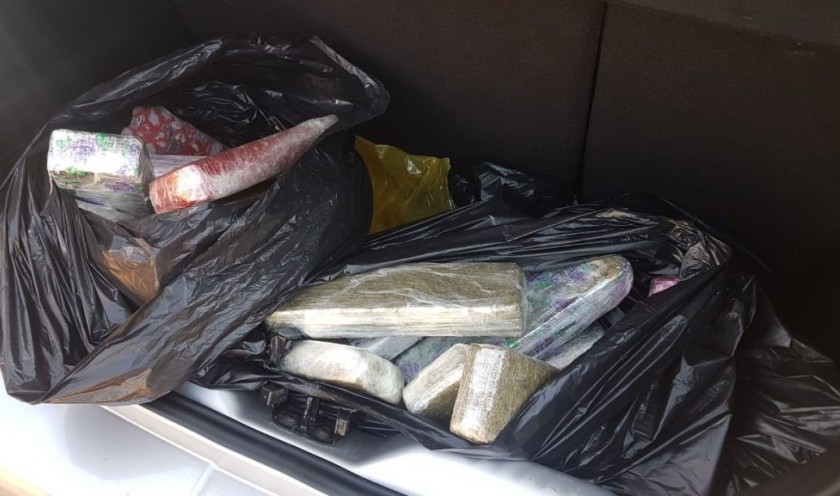 Homem é detido com 68 kg de maconha na BR-163, em Lindoeste