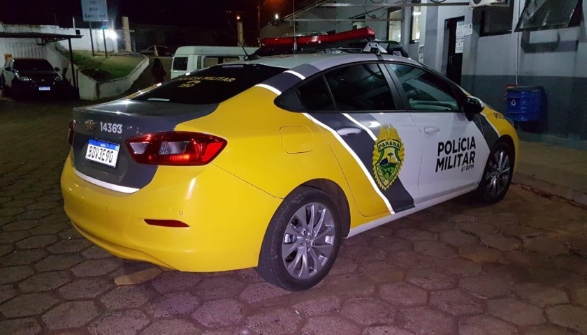 Após ameaçar o cunhado com um facão, homem é levado para a delegacia