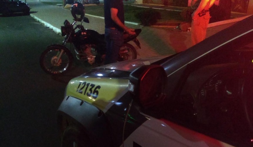 Motociclista sem habilitação tem moto apreendida em Capitão