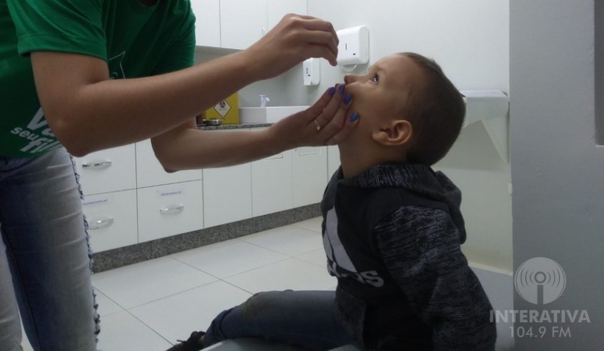 Reta final: 15% das crianças ainda não foram vacinadas contra a poliomielite em Capitão