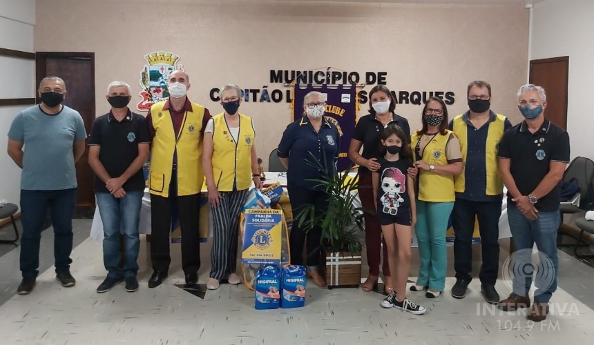 Lions Club de Capitão lança a 3ª Edição da Campanha Fralda Solidária