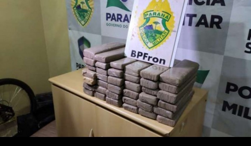 Adolescente que transportava maconha em ônibus é apreendida em Cascavel